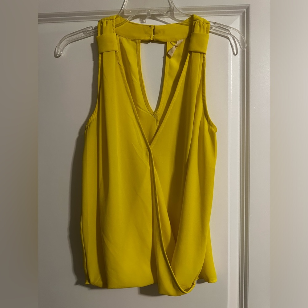 CY Yellow dress tank top - Size Medium